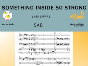 Something Inside So Strong - Labi Siffre SAB + piano