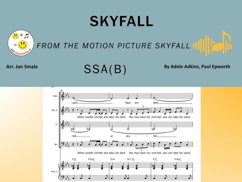 Skyfall - Adele SSA(B)