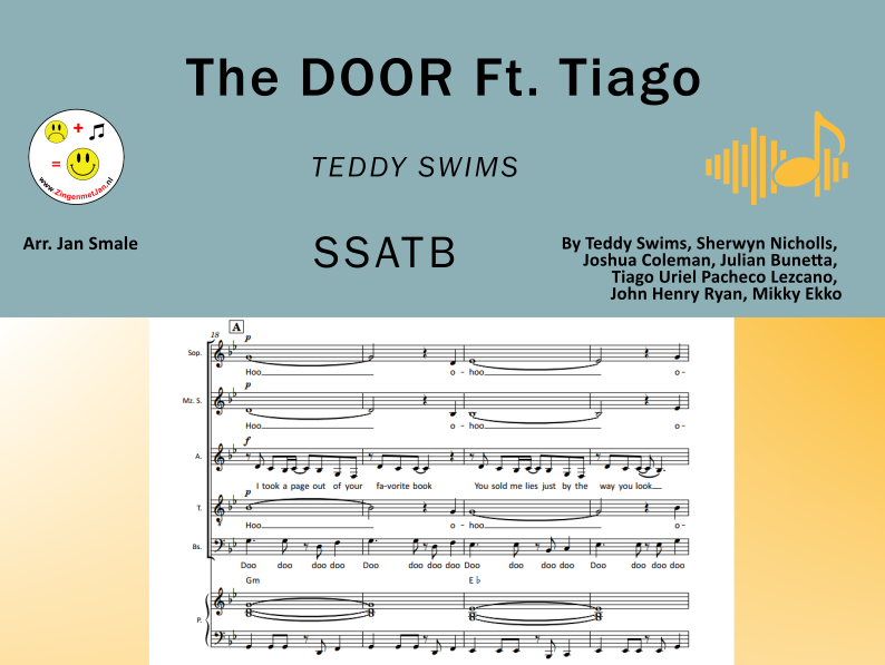the Door - Teddy Swims SSATB